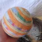 Large Wool Ball, Crib Toy, Lavender Filled Calming..